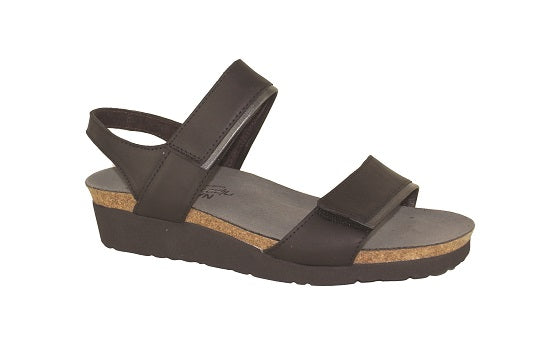 NAOT Aisha Wide Width - Oily Coal Combo