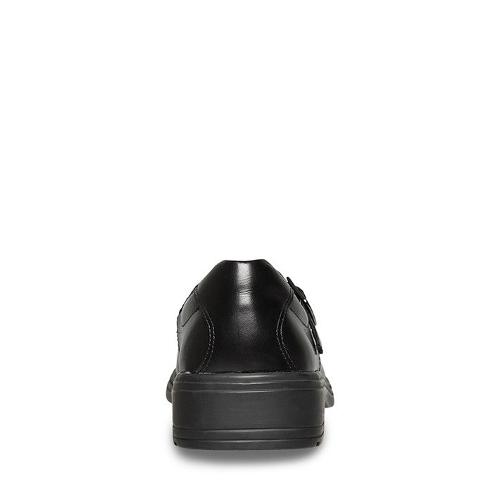 Clarks Ingrid Junior - Black Hi-Shine