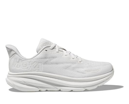 HOKA - Womens Clifton 9 White/White