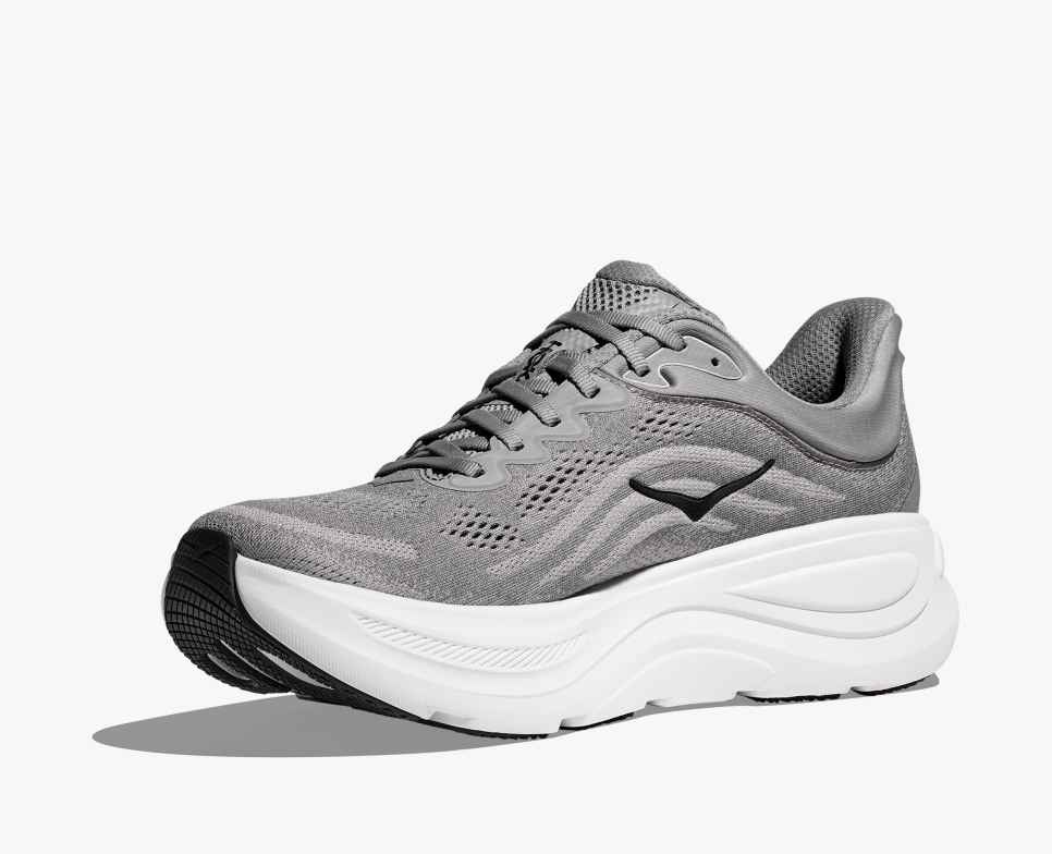 HOKA - Mens Bondi 9 X-Wide Galactic Grey / Stellar Grey