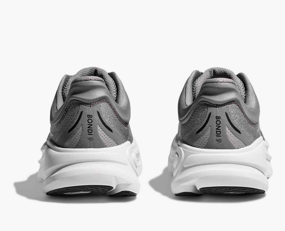 HOKA - Mens Bondi 9 X-Wide Galactic Grey / Stellar Grey