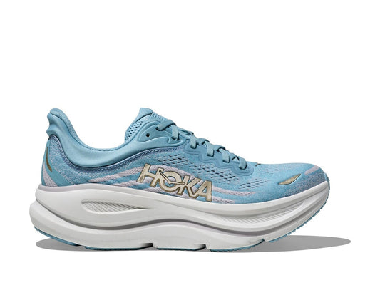 HOKA - Womens Bondi 9 - Raindrop/Ash Grey