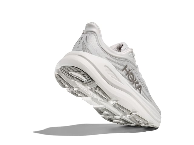 HOKA - Womens Bondi 9 WIDE D Width  - Stardust/Silver