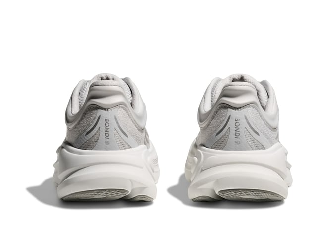 HOKA - Womens Bondi 9 WIDE D Width  - Stardust/Silver