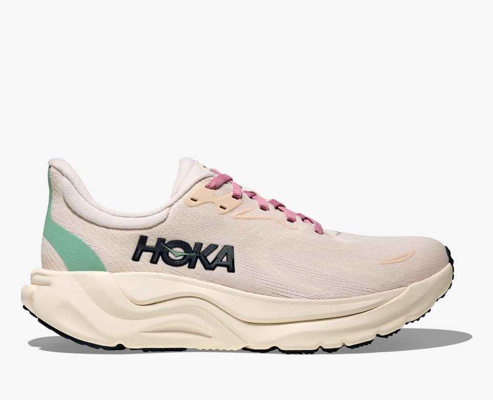 Hoka Womens Arahi 8 - Rose Cream/Alabaster