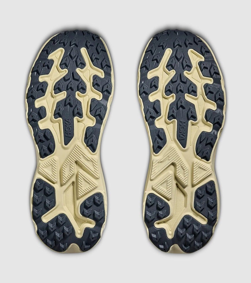 Hoka Challenger 8 D Width - Mens Faded Navy/Pampas Grass