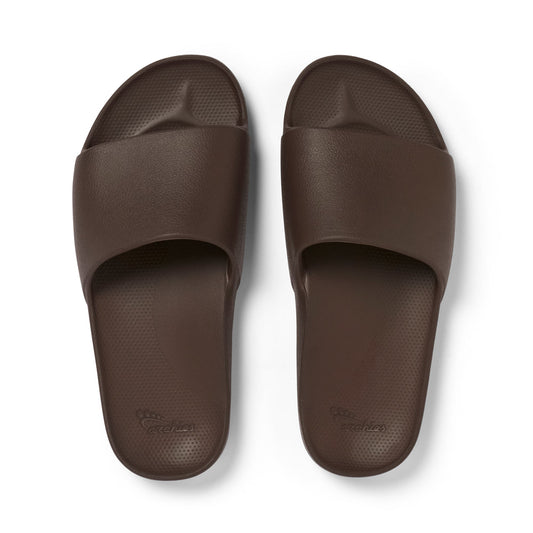 Archies Arch Support Slide - Chocolate