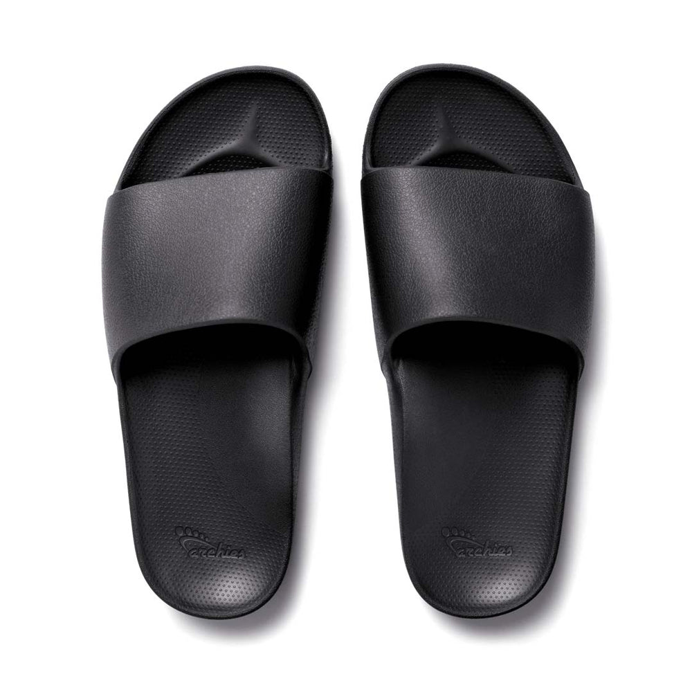 Archies Arch Support Slide - Black