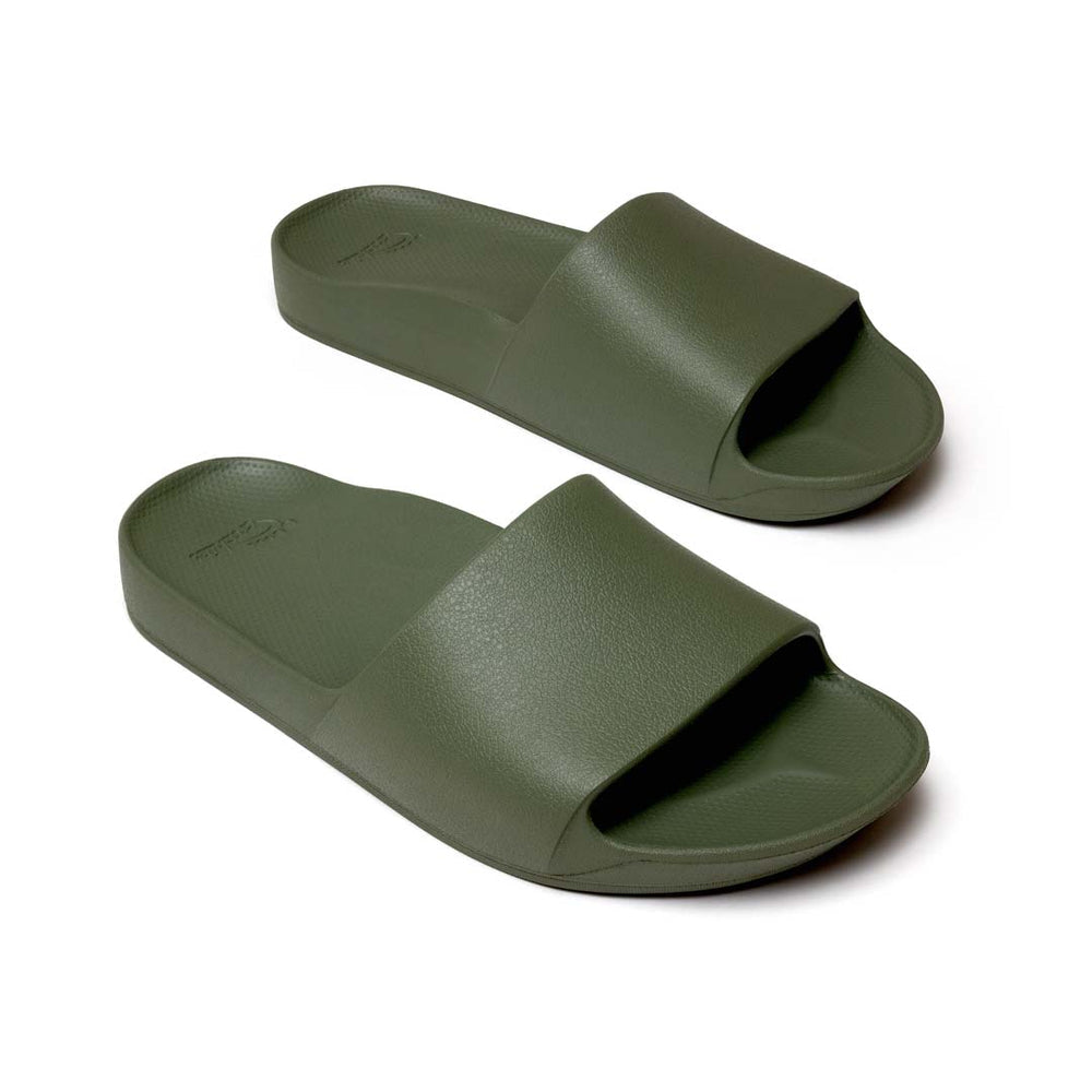 Archies Arch Support Slides - Khaki