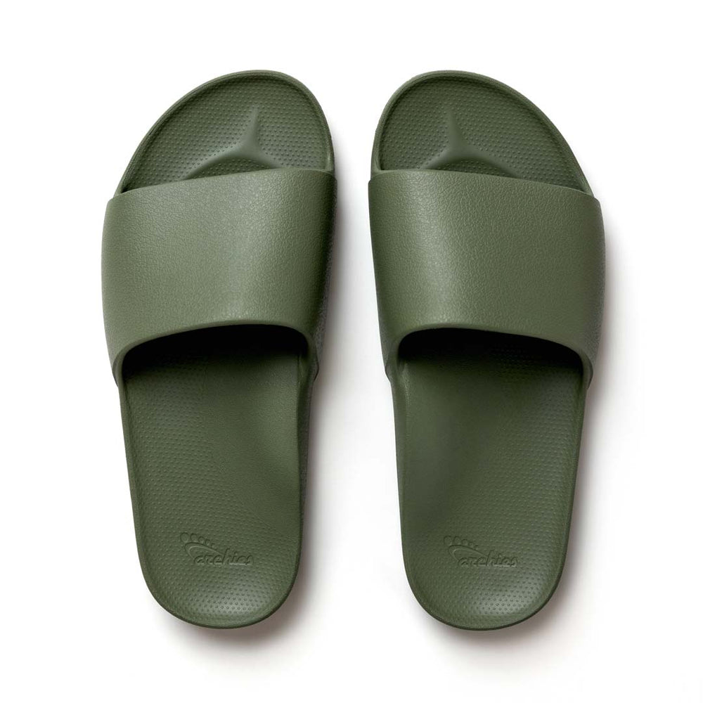 Archies Arch Support Slides - Khaki