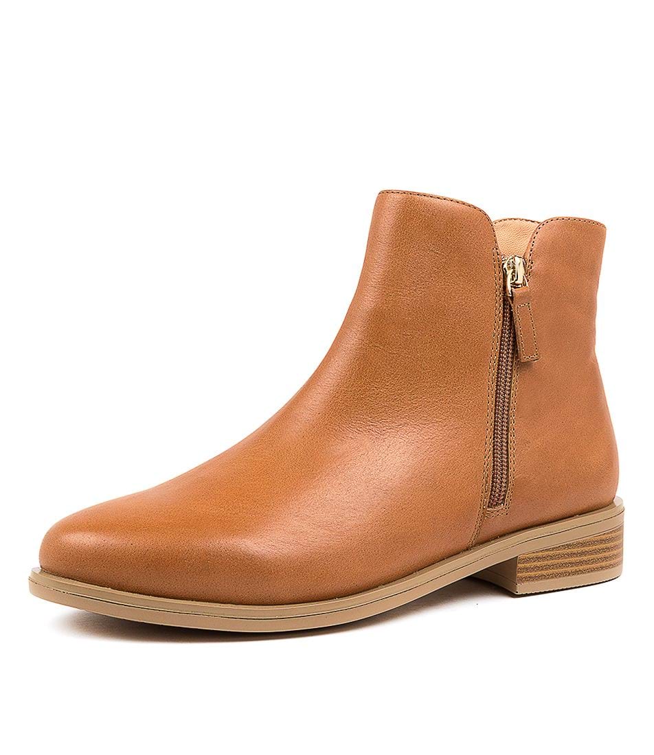 Ziera Skylars XF Leather Boot - Tan