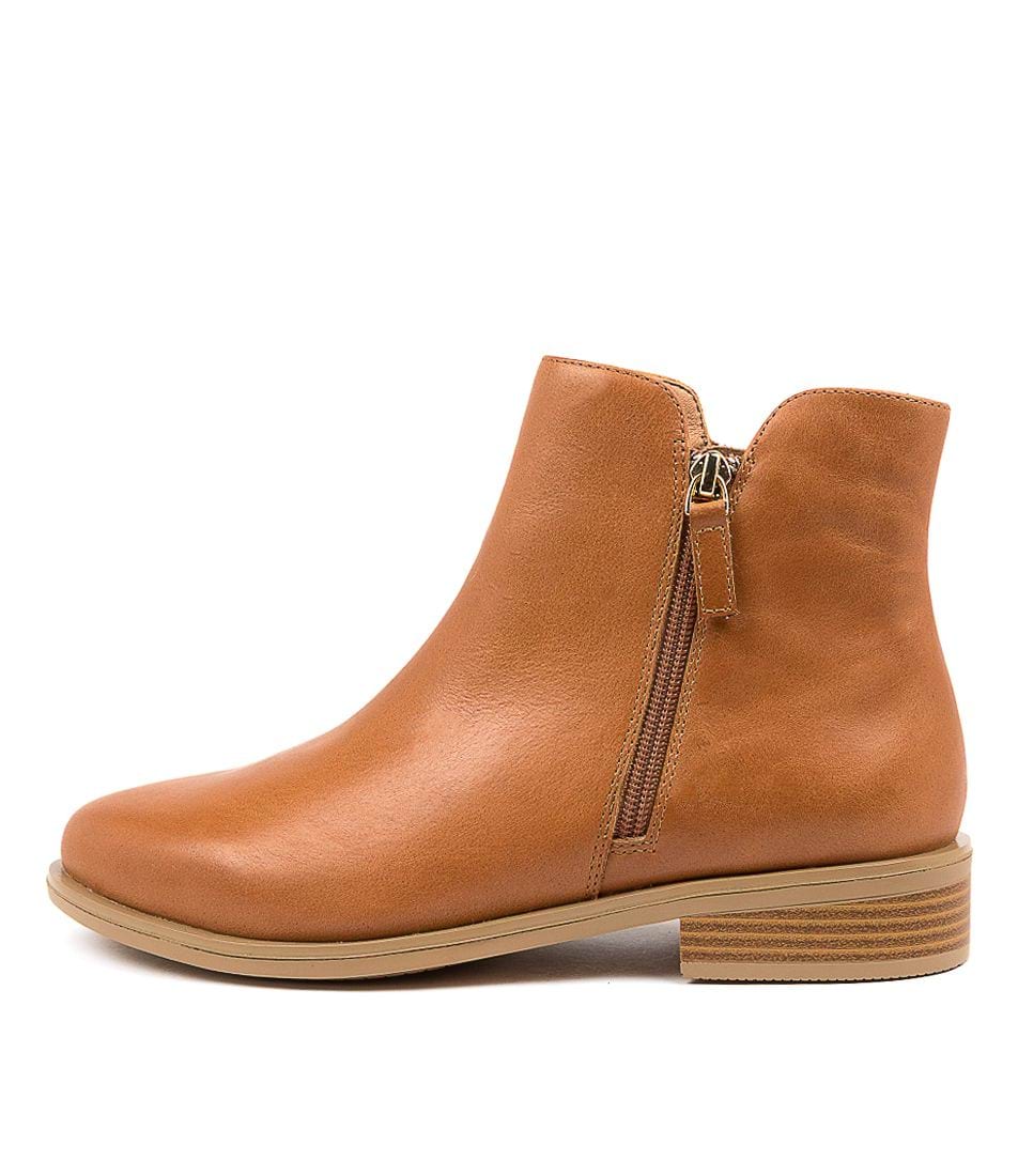 Ziera Skylars XF Leather Boot - Tan