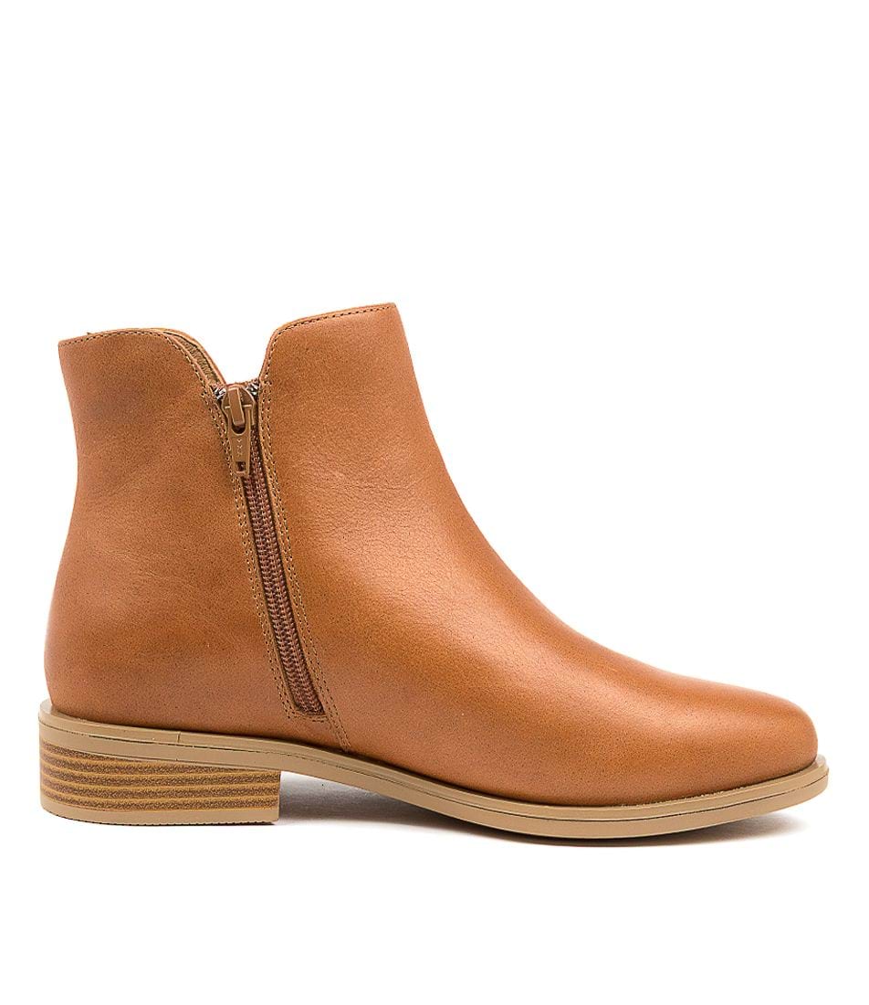 Ziera Skylars XF Leather Boot - Tan