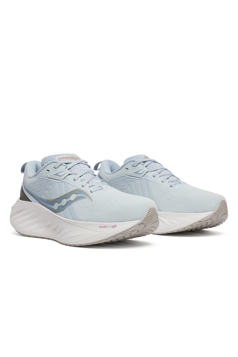 Saucony Womens Triumph 22 Wide Vapour/Moon