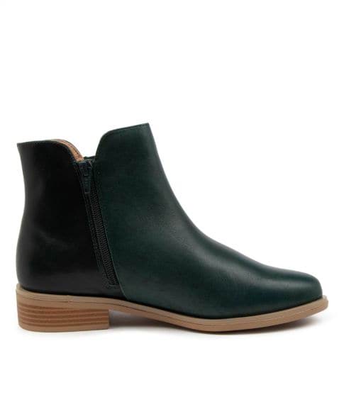 Ziera Skylars XF Leather Boot - Forest Green