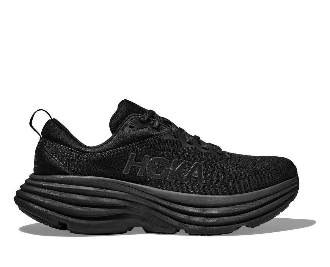 HOKA - Womens Bondi 8 Black/Black