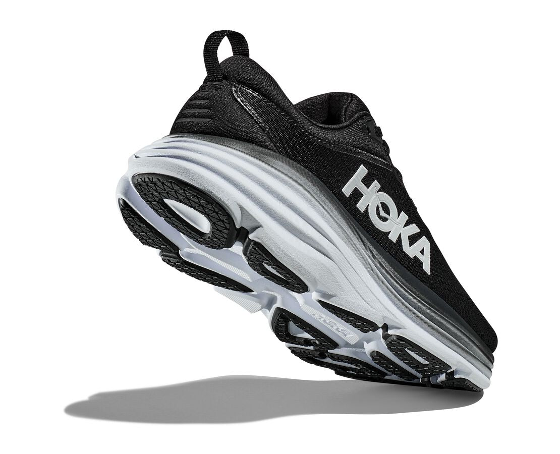 HOKA - Womens Bondi 8 Black/White