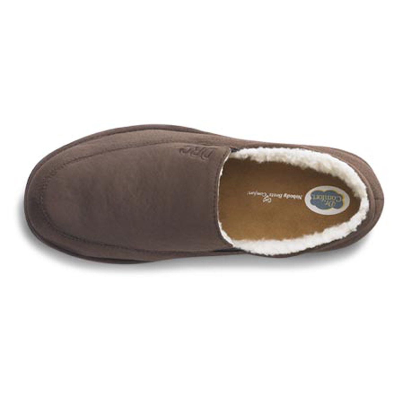 Dr Comfort Mens Relax Slipper - Chocolate