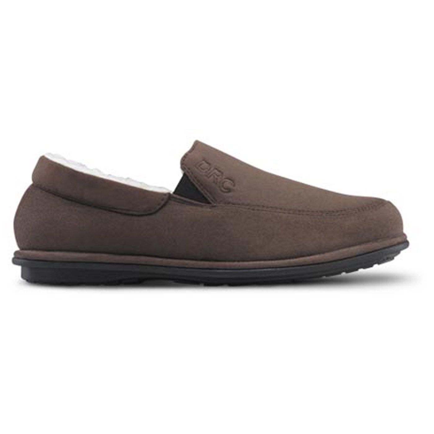 Dr Comfort Mens Relax Slipper - Chocolate