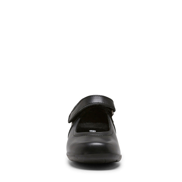 Clarks Elise Junior E+ Width - Black