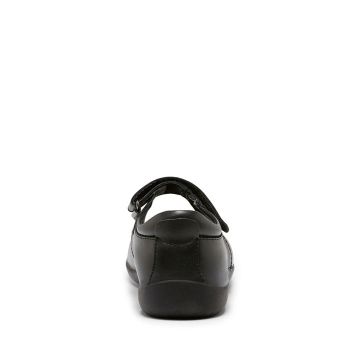 Clarks Elise Junior E+ Width - Black