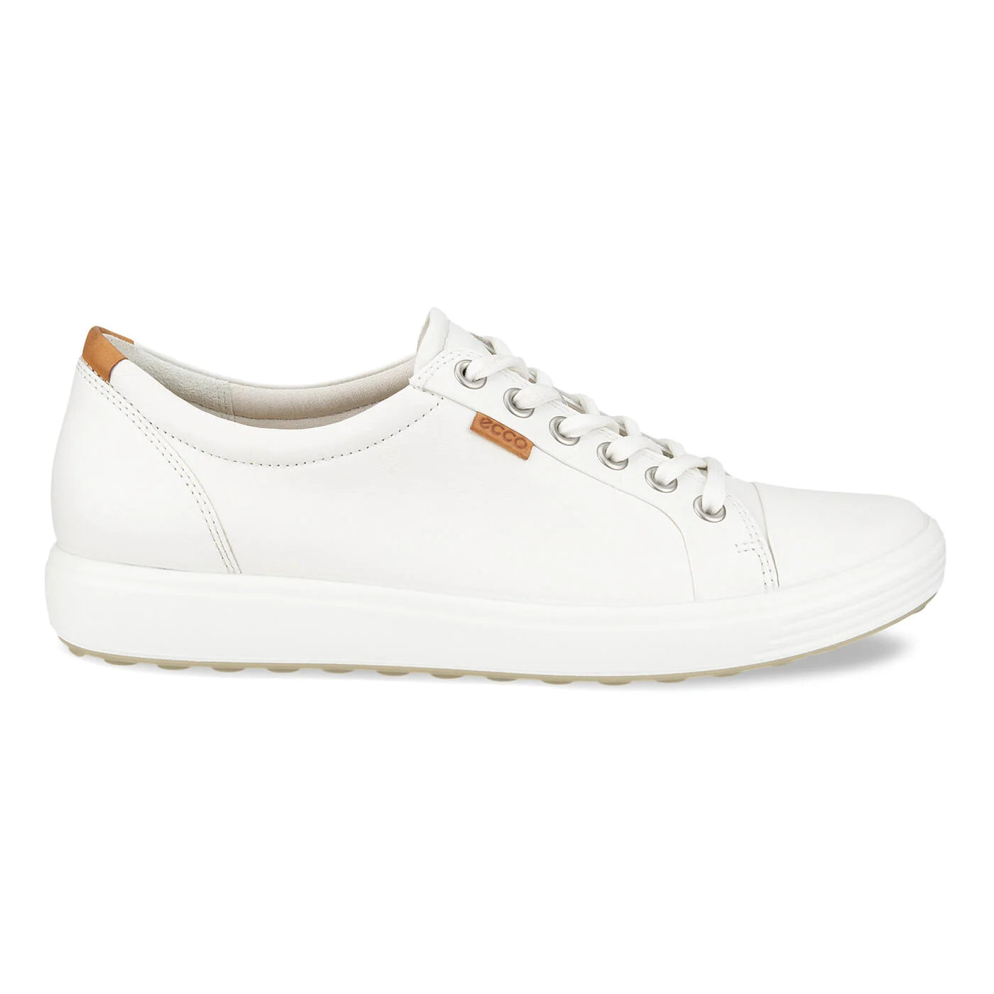 ECCO Womens Soft 7 Standard Width - White / White